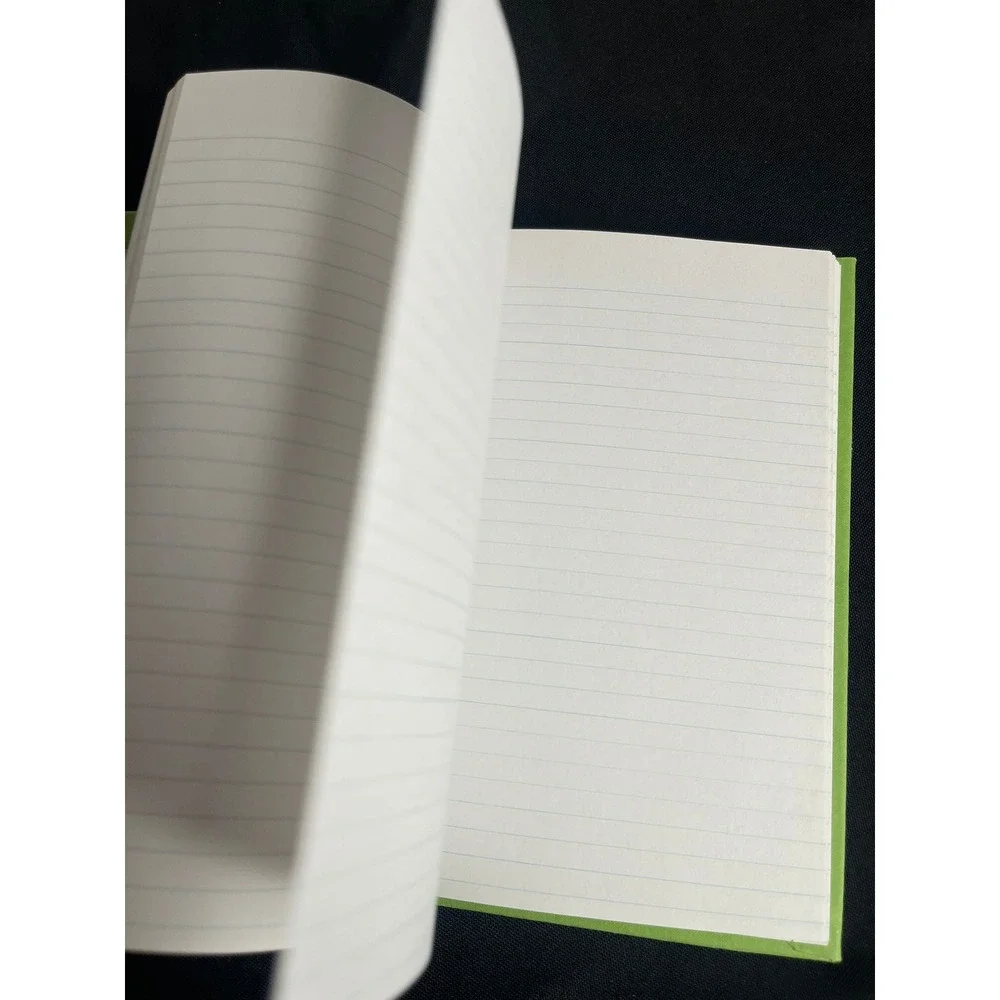 Office Depot Green Hardcover Lined Notebook Journal 7530-00-222-3521 8 Inch